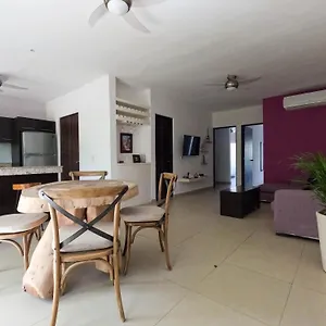  Apartamento Margaritas In Downtown Of Playa México